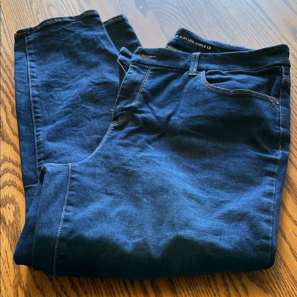Chico’sDark Blue Denim Jeans